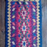 Handmade Persian Qashqai hallway rug 197x56cm