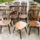 Lot de 15 chaises bistrot Baumann modèle Tacoma années 70