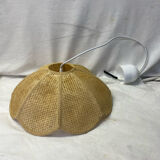 Vintage rattan pendant lamp