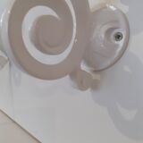 Pair of cast iron sconces