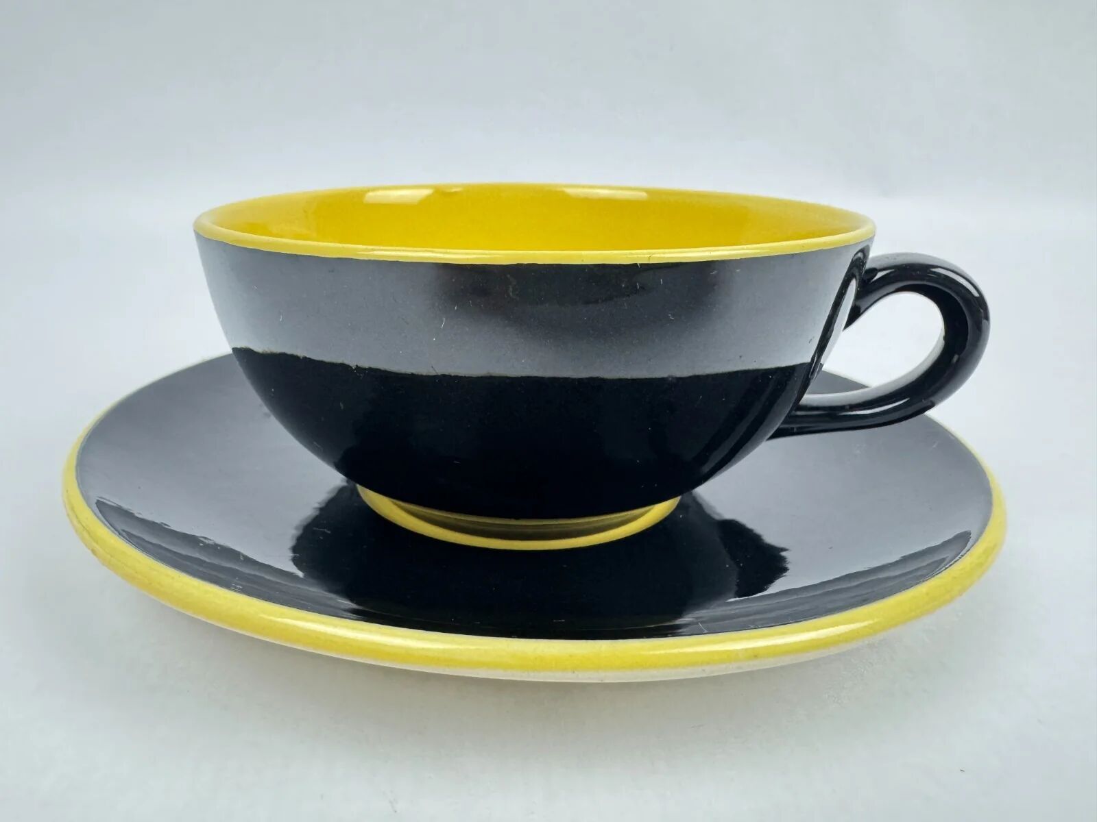 Tea service Villeroy & Boch, Mettlach, France-Sarre around 1950, Biarritz