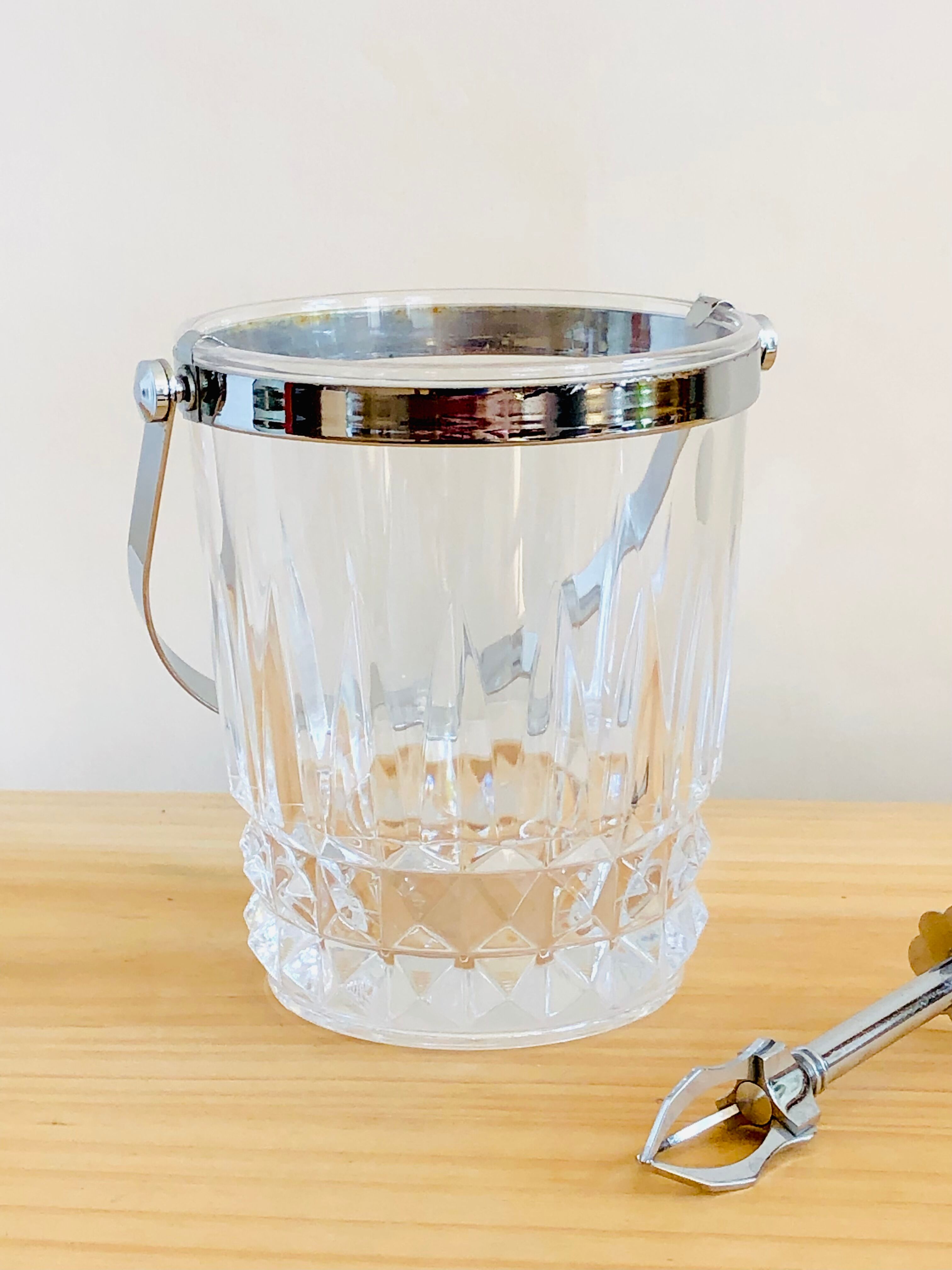 Vintage ice bucket Cristal d'Arques