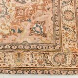 Shades Of Beige Rare Style Vintage Oushak Area Rug, 193x286 Cm