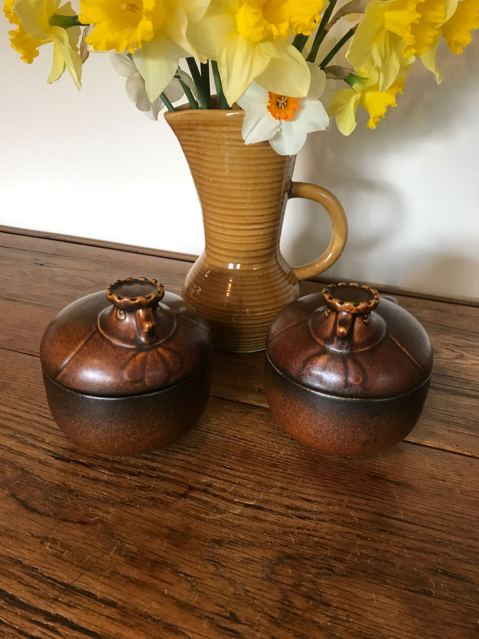 Vintage set of soup bowls by Friesland Melitta Germany