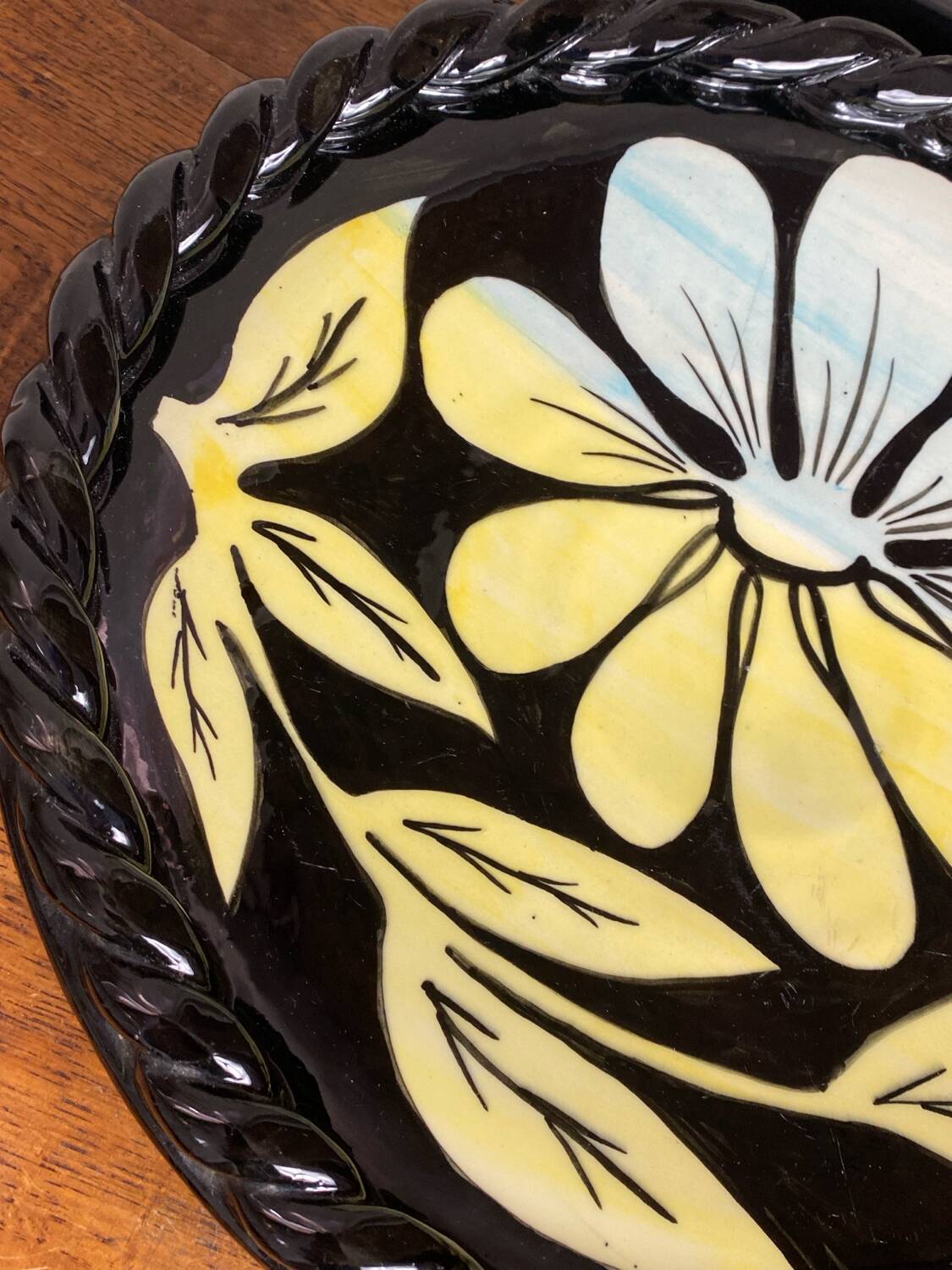 Fruit bowl, centrepiece, ceramic, Fase Vallauris, 1942