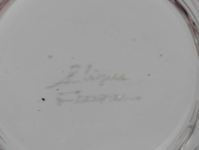 Lalique crystal glasses