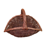 Wicker log basket