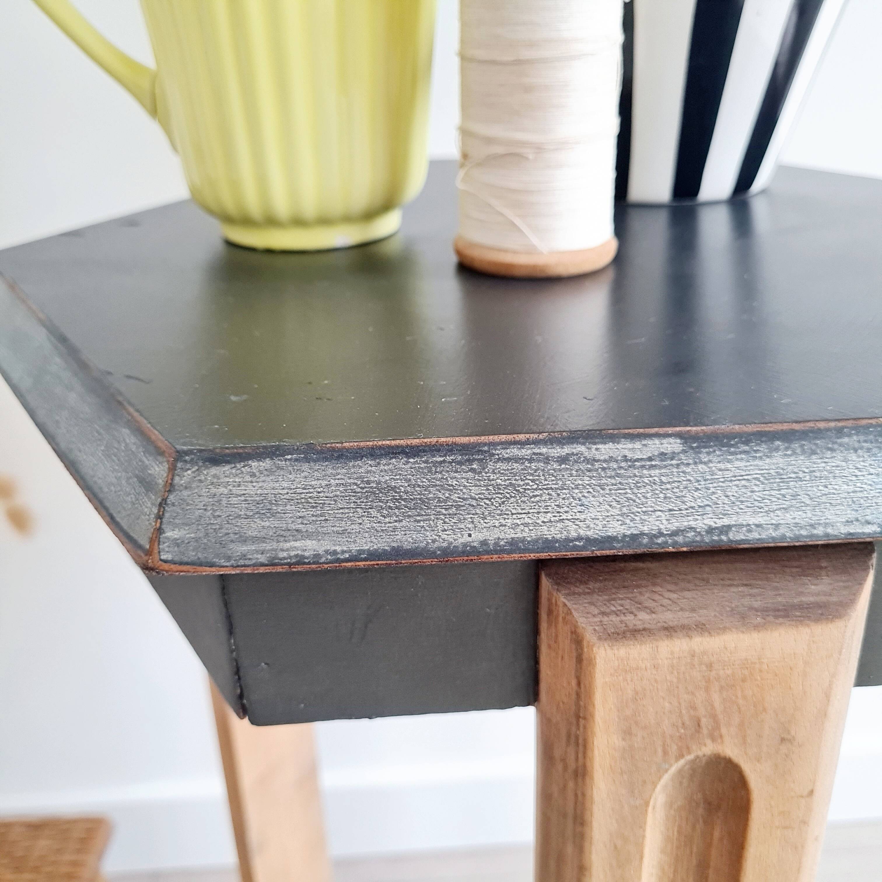 Art Deco wooden side table