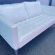 White leather flower sofa Philippe Starck x Cassina