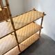 Large rattan shelf 1960