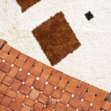 Tapis en laine marocain, tapis beni ouarain