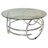 1970s space age coffee table