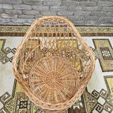 Vintage rattan armchair