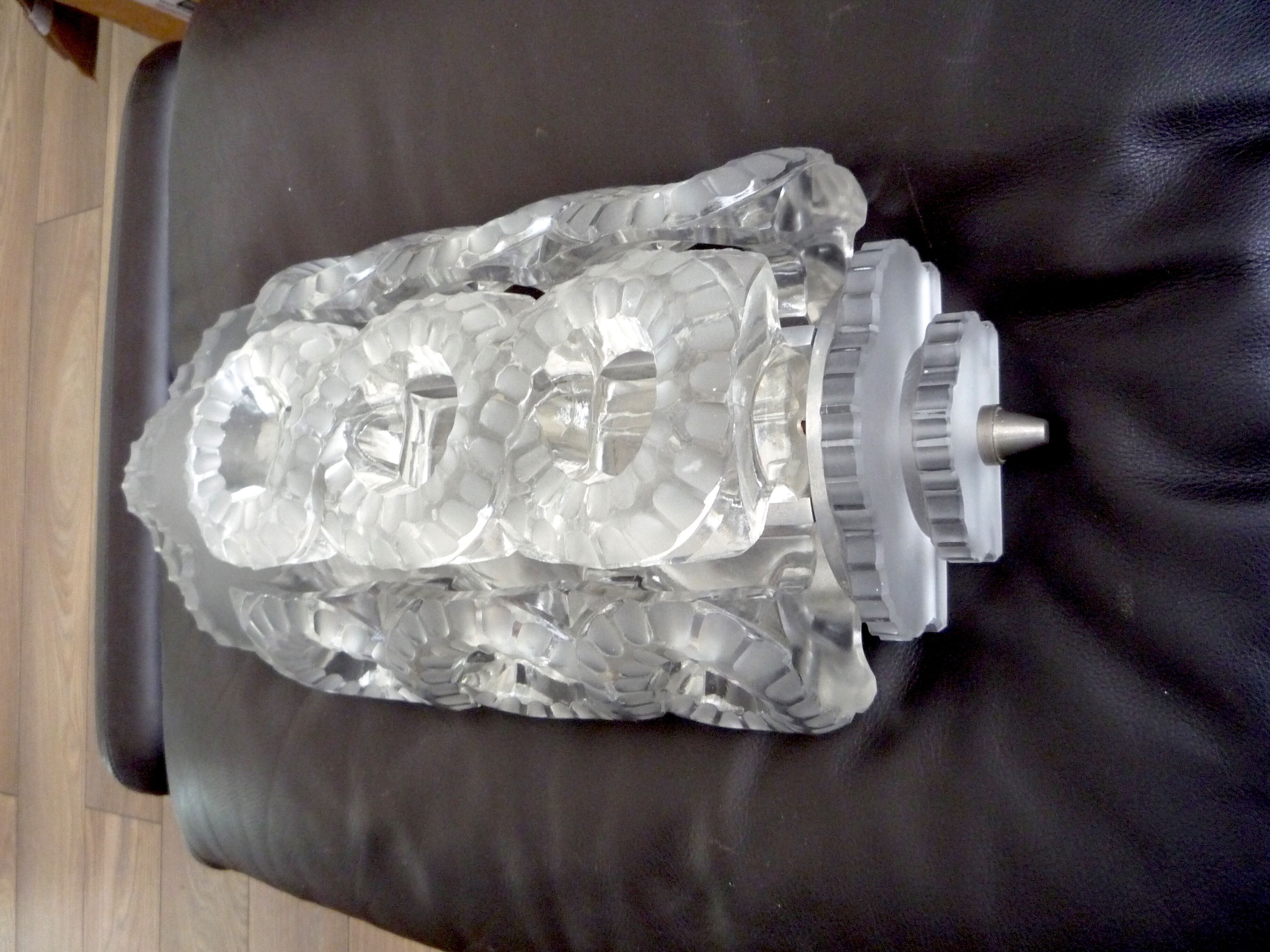 Lalique France rare wall light sevilla