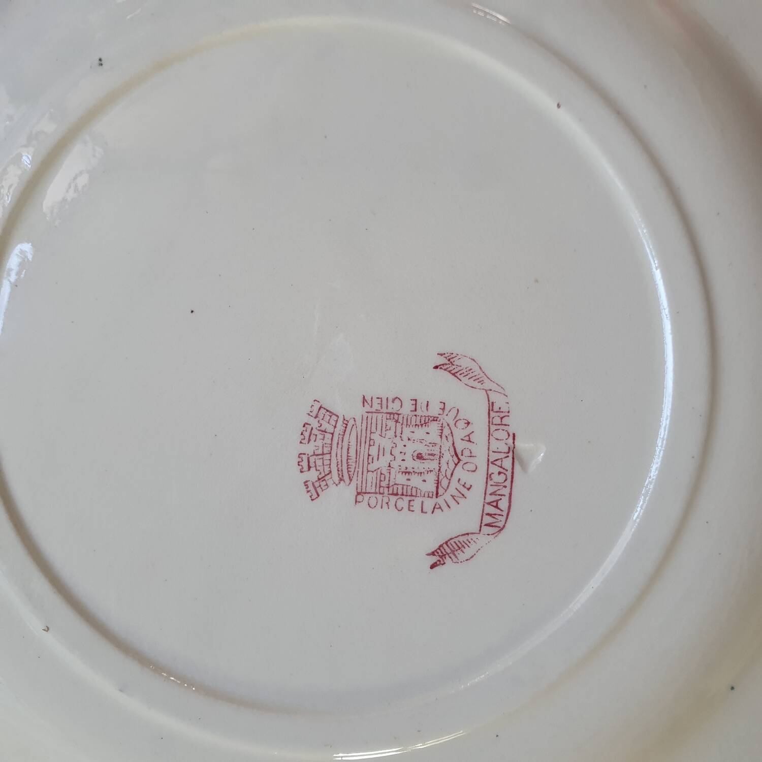 10 Terre de Fer dessert plates