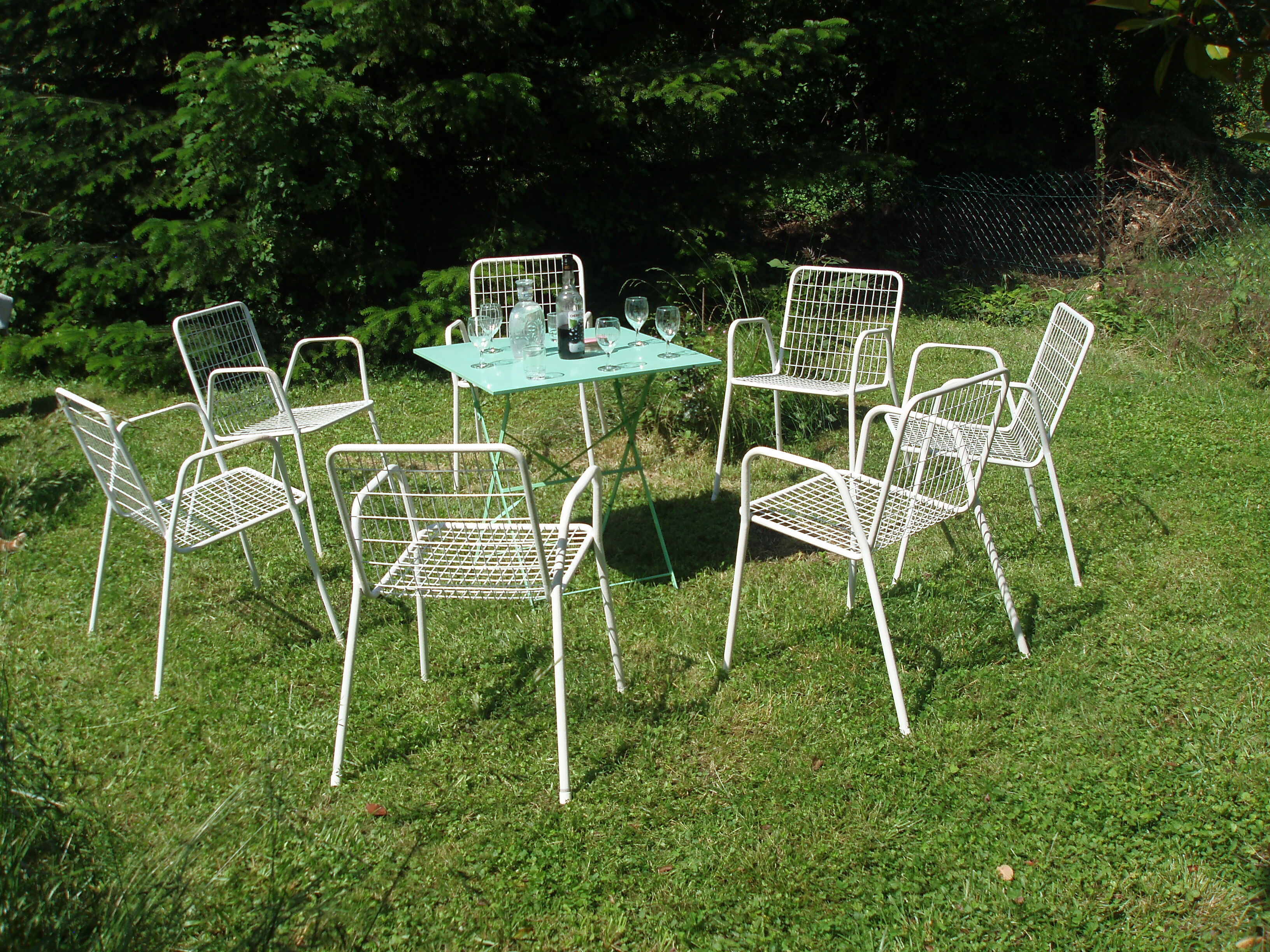7 vintage italian armchairs model Rio Emu 60s