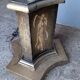 Lampadaire bois sculpté argenté epoque 1940