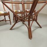 Rattan garden furniture