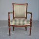 Paire de fauteuils de style Louis XVI fin XIXème