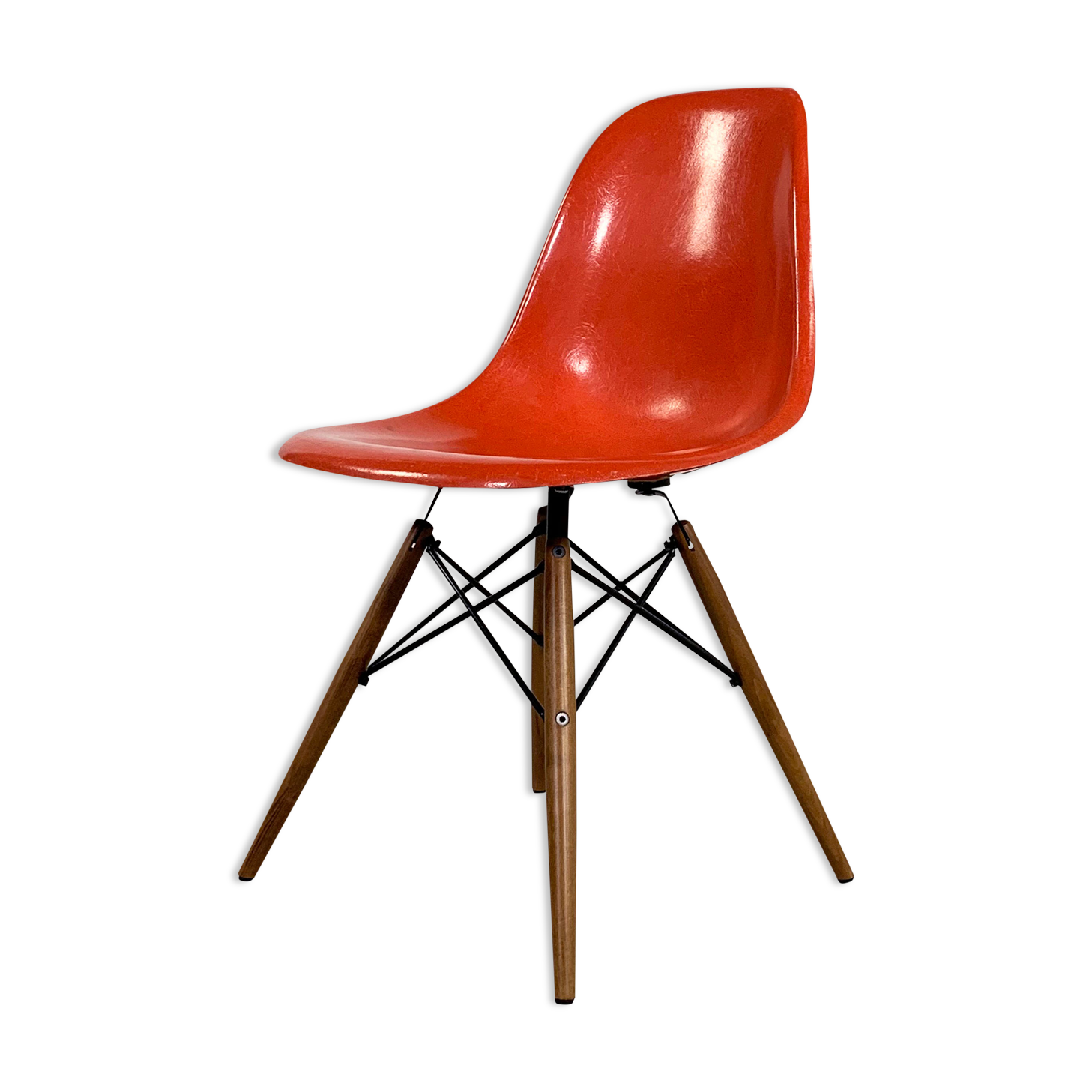 Chaise DSW Corail de Charles & Ray Eames pour Herman Miller, 1970