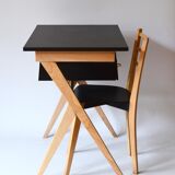 child's desk and chair