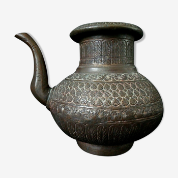 Former Mughal water pitcher in Eastern Indian bronze India XIX