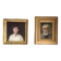 Paire de portraits du début du XXème
