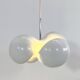 Dafne fiberglass pendant light by Olaf Von Bohr for Valenti, 1970