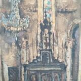Church choir table