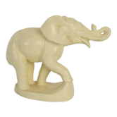Art deco Ceramic Sculpture Elephant,Czechoslovakia,1930