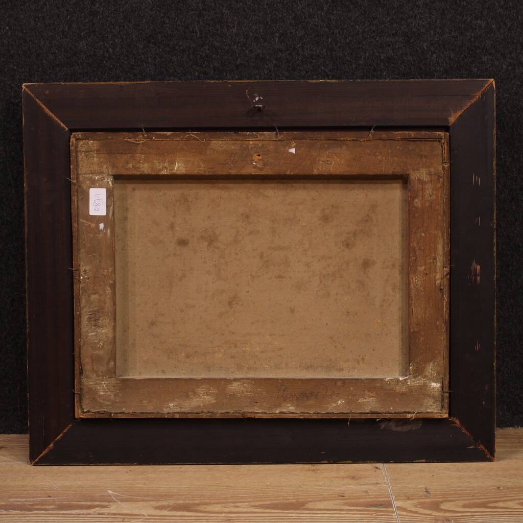 Peinture orientaliste raffinée du XIXe siècle