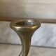 Solid Brass Brutalist Chandelier