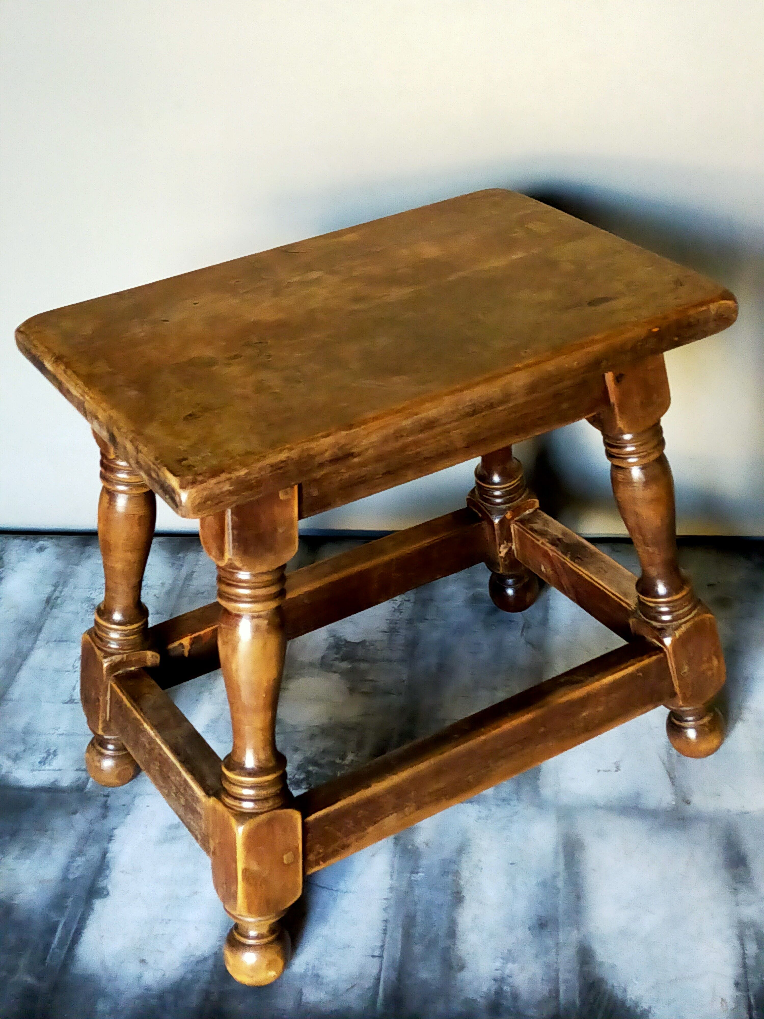 19th century wooden stool