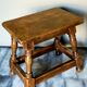 19th century wooden stool