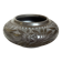 Black pottery catchall worked from Marginea, Romania.