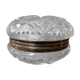 Crystal candy, silver metal