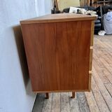 VINTAGE ENFILADE BAHUT TV STAND HIFI LEGRAND SCANDINAVE 1950