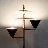Lampada da terra due luci di Stilnovo, années '50