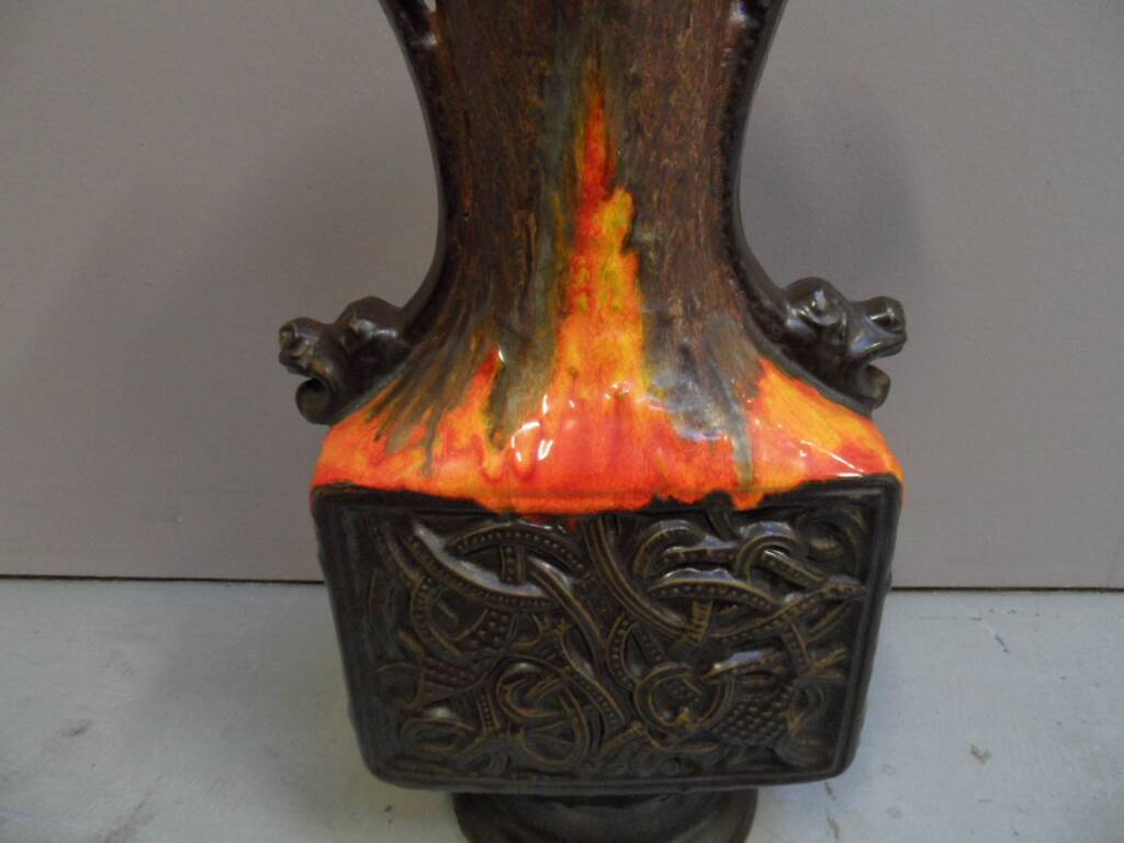 Vintage German pottery vase 1960's