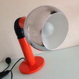 Orange eyeball lamp and chrome globe 60/70
