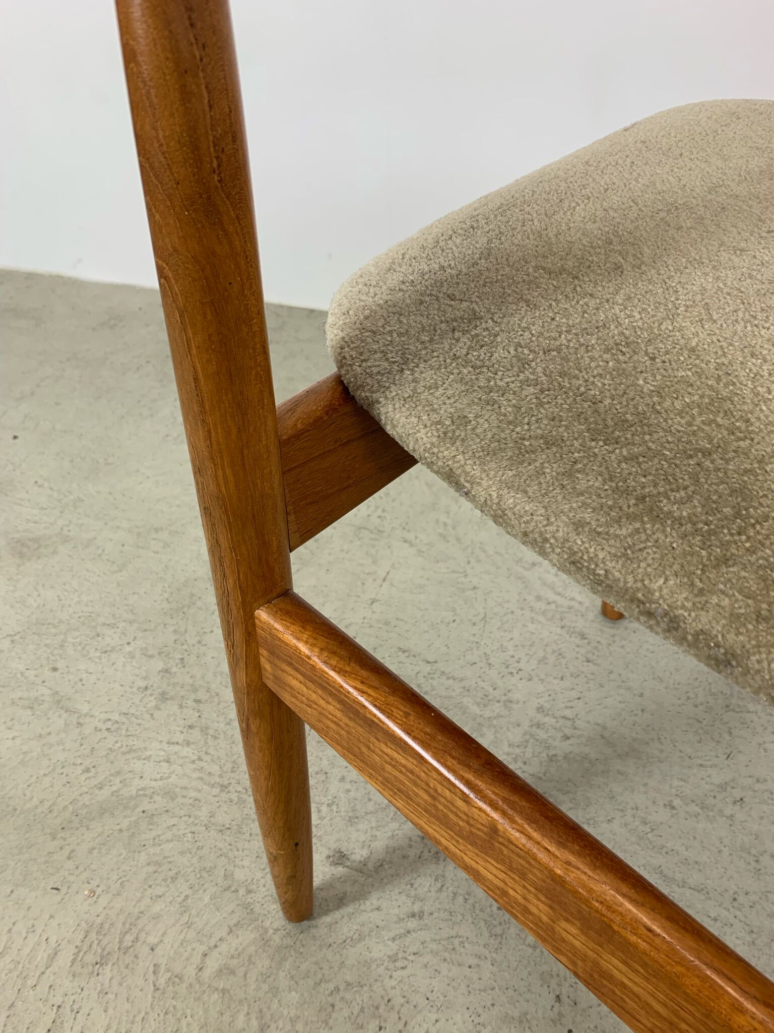 4x Danish Teak Dining Chairs