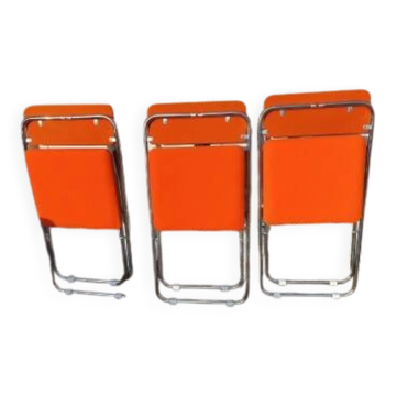 3 folding chairs: Framar