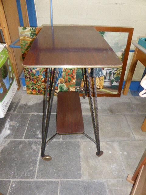TV, stand table extra vintage 1960