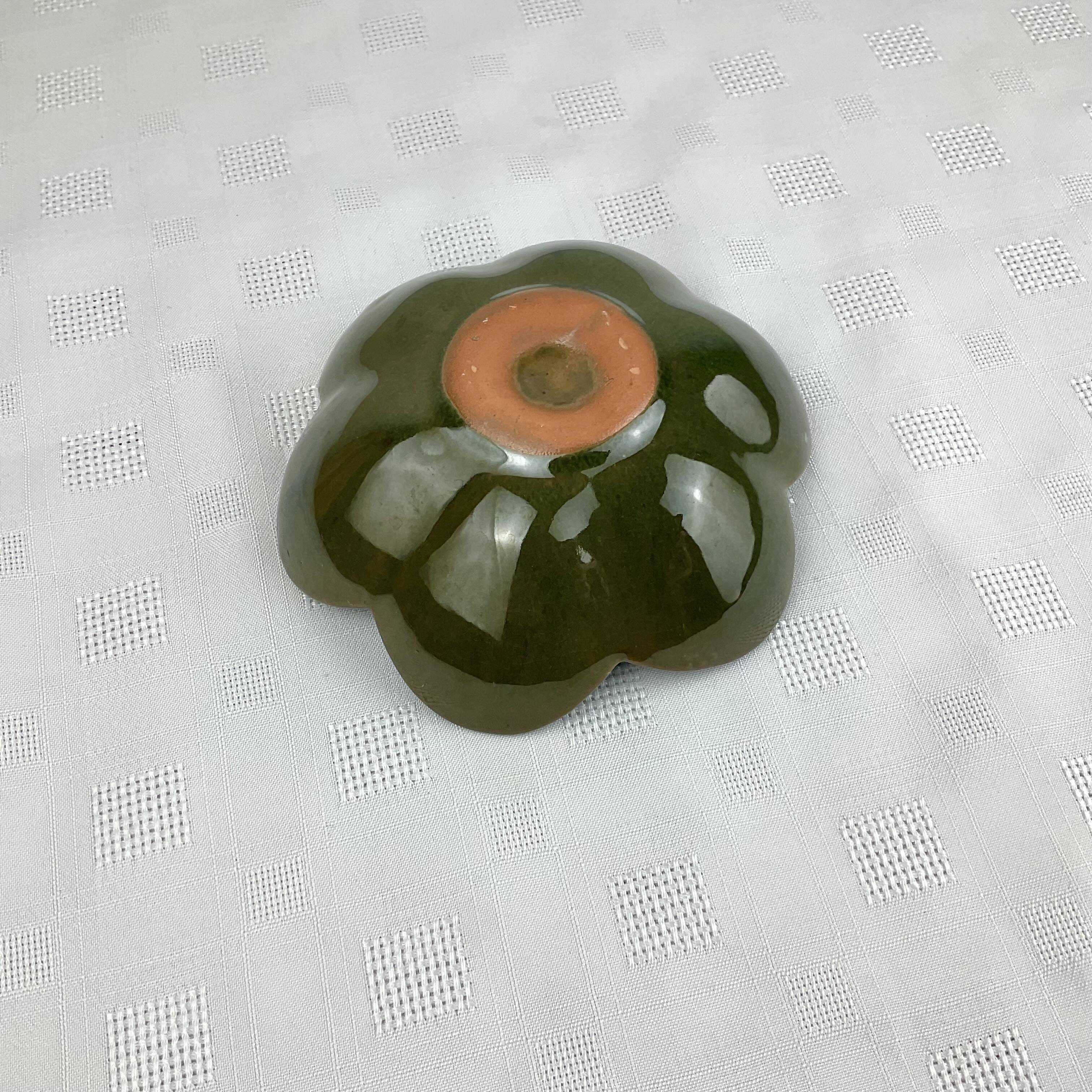 Small vintage flower-shaped bowl - Thüringer