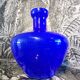 Vase Murano opaline bleue Ø34cm