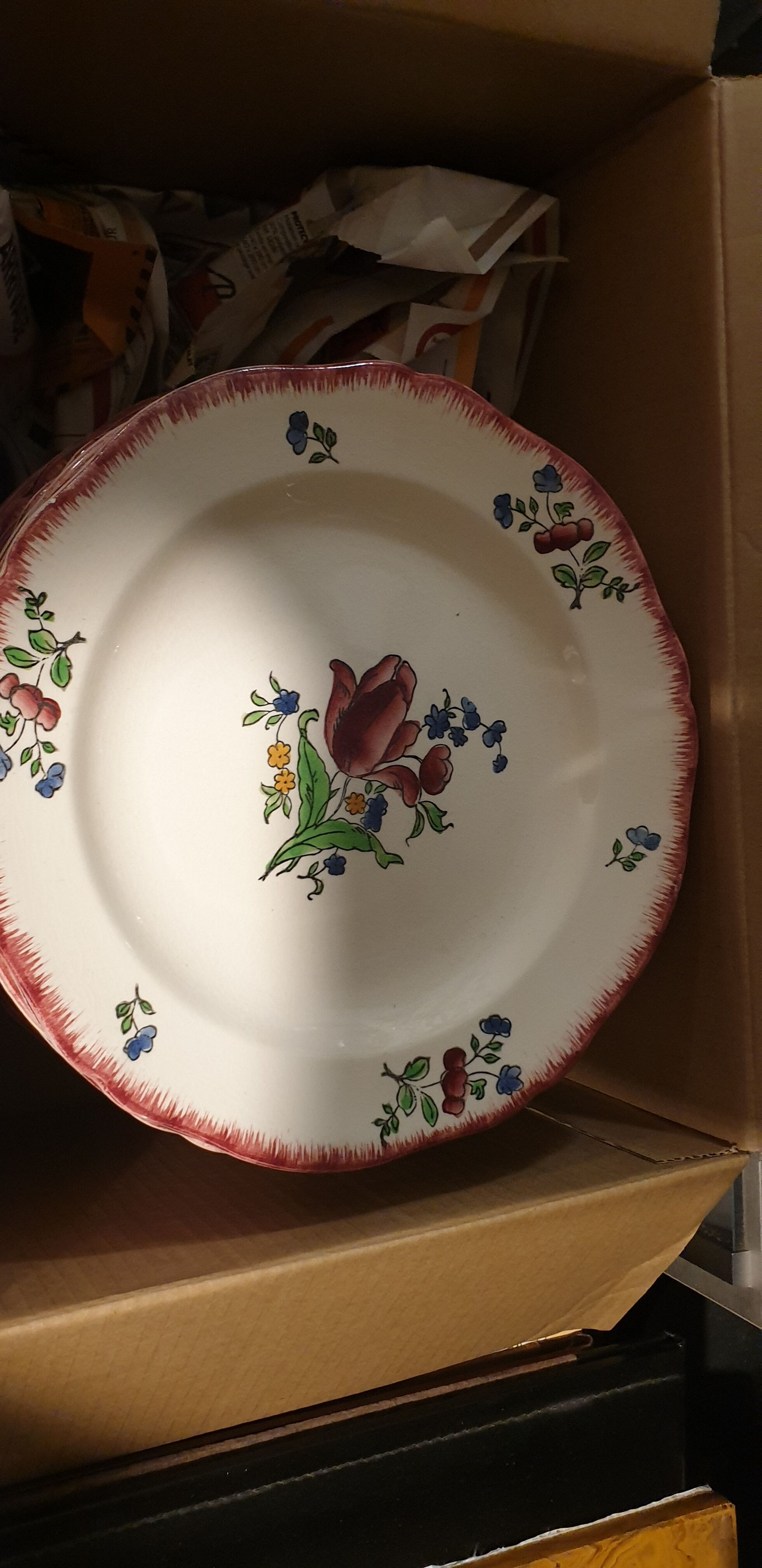 Assiettes Gien