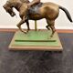 Classic English Bronze Horseman Table Lamp