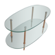 Double coffee table