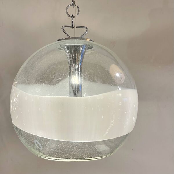 Suspension Murano par E. Fantasia & G. Poli pour Sothis, années 1970