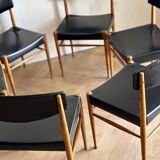 6 Scandinavian chairs